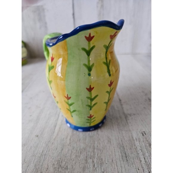 Cupcakes cartwheels flower creamer hodges mini jug spring vintage - Picture 4 of 8